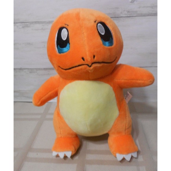 MINTY! 1997 Nintendo Pokémon Sleeping Charmander Plush Toy 8" Card Game vtg. - Picture 1 of 10